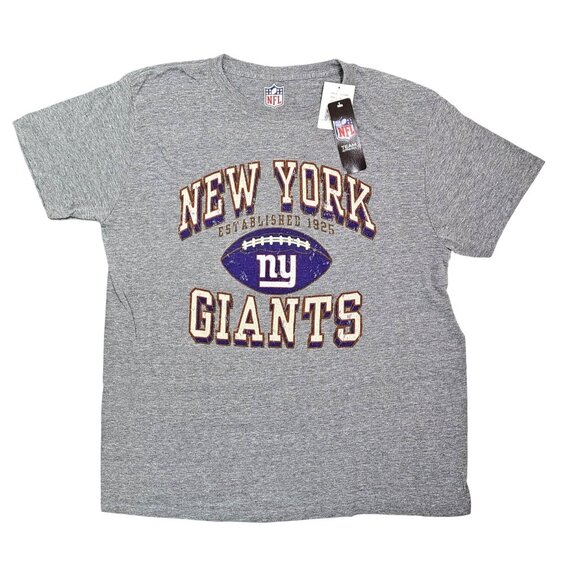 NFL Other - New York Giants T-Shirt NFL Grey Size Men Medium Football New With Tags NY Gray